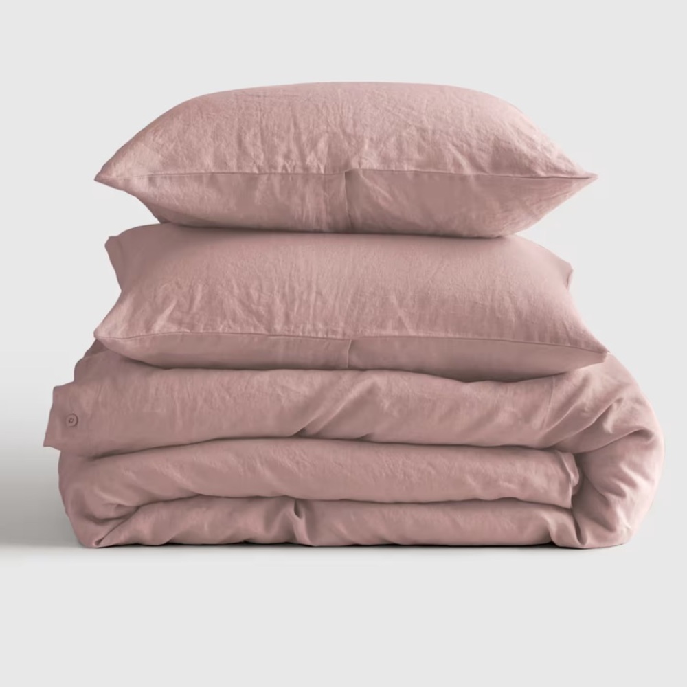 Quince European Linen Duvet Cover Set